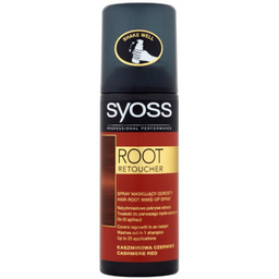 Syoss, Root Retoucher, spray maskujący odrosty Kaszmirowa Czerwień,