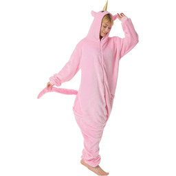 corimori 1852 Róża jednorożec damski męski Onesie kombinezon