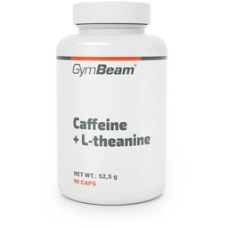 GymBeam Kofeina + L-teanina 90 kaps
