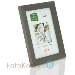 Ramka drewniana szara DRI (na zdjęcie 15x21cm)