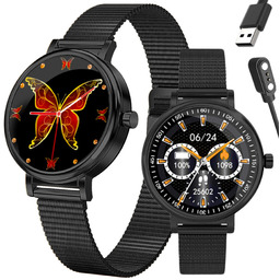 SMARTWATCH DAMSKI Rubicon RNBE64 - CIŚNIENIOMIERZ, PULSOKSYMETR (sr013d)