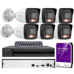 Zestaw do monitoringu Hikvision Zestaw Cctv IPCAM-Hybrid Light