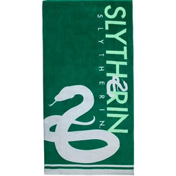 DUŻY Ręcznik plażowy 70x140 Harry Potter Slytherin bawełniany