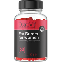 Suplement diety, OstroVit, Fat Burner for women, 60