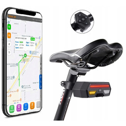 Lampka Rowerowa Ukryty Lokalizator Gps Tracker