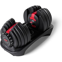 Bowflex Dorośli, Unisex Selecttech 552I 8000864 Hantle, Czarny/Czerwony,