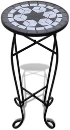 Edinos Mozaikowy czarno-biały kwietnik P9-P29