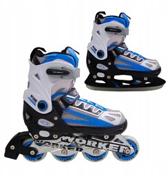 Regulowane Rolki i łyżwy 2w1 Worker Nolan Xs