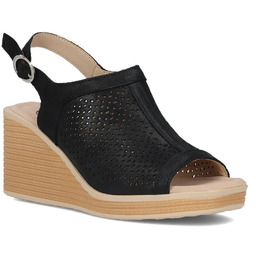 Sandały damskie na obcasie skóra Filippo DS6053/24-38