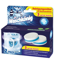 Der Waschkonig tabletki do czyszczenia pralki 2szt
