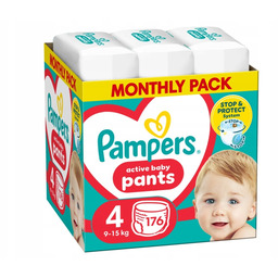 Pieluchomajtki Pampers Pants 4 (176 szt.)