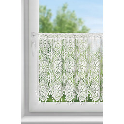 firana Moly 60x 150 biała