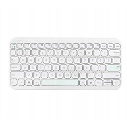Klawiatura nożycowa Asus Marshmallow KW100 Bt Iridescent White