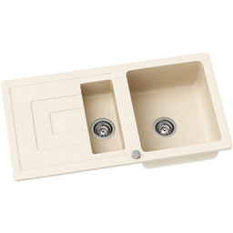 Zlewozmywak granitowy Kernau KGS R 60 1,5B1D Old