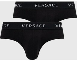 Versace slipy (2-pack) męskie kolor czarny AU04019