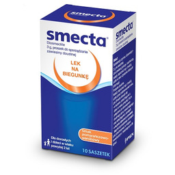 Smecta Lek na biegunkę, 10 saszetek