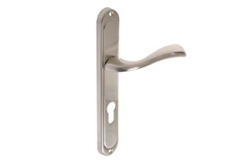 Klamka drzwiowa B-Harko Morus 72 WB nikiel-satyna