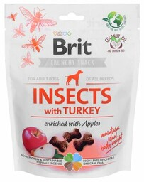 BRIT Przysmak dla psa Care Dog Insect&Turkey 200