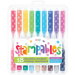 Flamastry ze Stempelkami Ooly - Stampables
