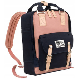 Peterson Pojemny Miejski Plecak Damski Funkcjonalny A4