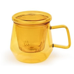 Bredemeijer Kubek szklany z zaparzaczem Livorno 350ml -