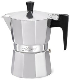MAESTRO Kawiarka MR-1666-3 3 TZ Srebrny
