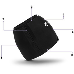 CZAPKA ŁAGODZĄCA MIGRENĘ Ból Głowy Kompres Żelowy Chłodząca