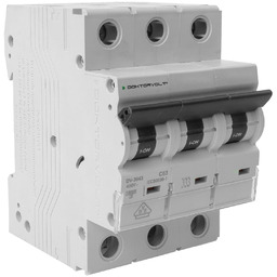 Wyłącznik nadprądowy MCB 10kA 3P 63A C63A VDE