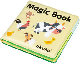 Akuku, magiczna książeczka edukacyjna do kąpieli, Farma, 1