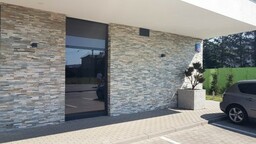 Kamień elewacyjny-dekoracyjny kwarcytowy Stackstone Beige Slate beżowo szary