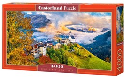 Castorland, puzzle, Colle Santa Lucia Italy, 4000 el.