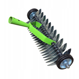 Aerator ręczny na kółkach wertykulator do trawy trawnika