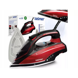 Zelmer Żelazko Parowe Parownica Ubrań Samoczyszczące Ceramiczne 3200W
