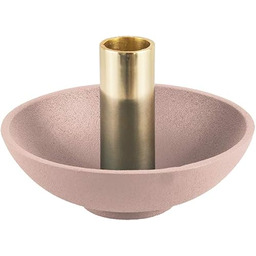 PT Living świecznik zwinny wanna aluminiowy rumieniec różowy,