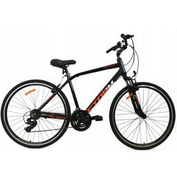Rower Storm Cross Aero 1.0 Man czarny/czerwony 19