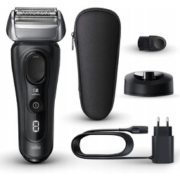 Braun Series 8 Golarka Męska 4+1 Wet&Dry Stacja