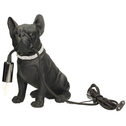 Lampa stołowa French Bulldog, 18 x 21 x