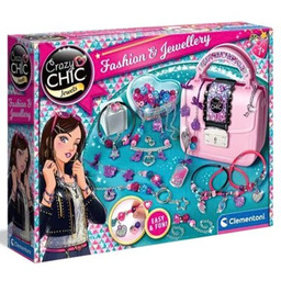 CLEMENTONI Zestaw kreatywny Crazy Chic Torebeczka 17651