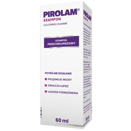 PIROLAM Szampon przeciwłupieżowy - 60 ml