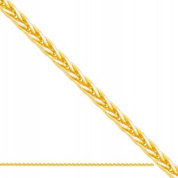 ZŁOTY Łańcuszek Lisi Ogon 585 18.5 cm 1.30