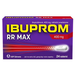 Ibuprom RR MAX 400mg, 24 tabletki