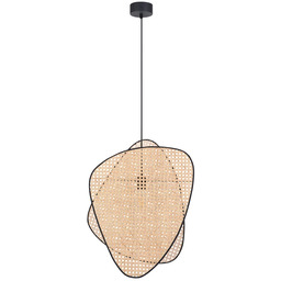 Lampa Wiszące MARKET SET, Screen, ściemnialny, drewniany, salon,