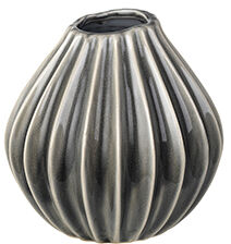 Broste Copenhagen - Wazon Wide Smoked Pearl S