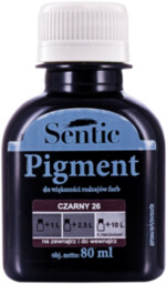 SENTIC Pigment do farb 80 ml Czarny D26