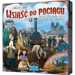 REBEL Gra planszowa Wsiąść do Pociągu Kolekcja map