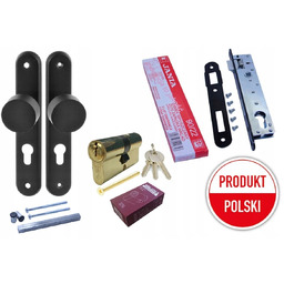 Gałka Gałki Zamek 90MM Wkładka Do Furtki 3