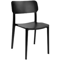 King Home Krzesło kuchenne AGAT PREMIUM 308-APP.BLACK czarne