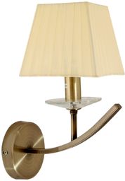 Candellux VALENCIA 21-84012 kinkiet lampa ścienna patyna abażur