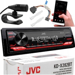 Jvc KD-X282BT Radio Samochodowe Bluetooth Usb MP3 Aux