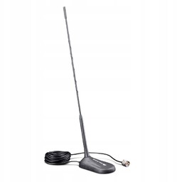 Midland MC45 antena Cb 50cm mocny magnes dyskretny